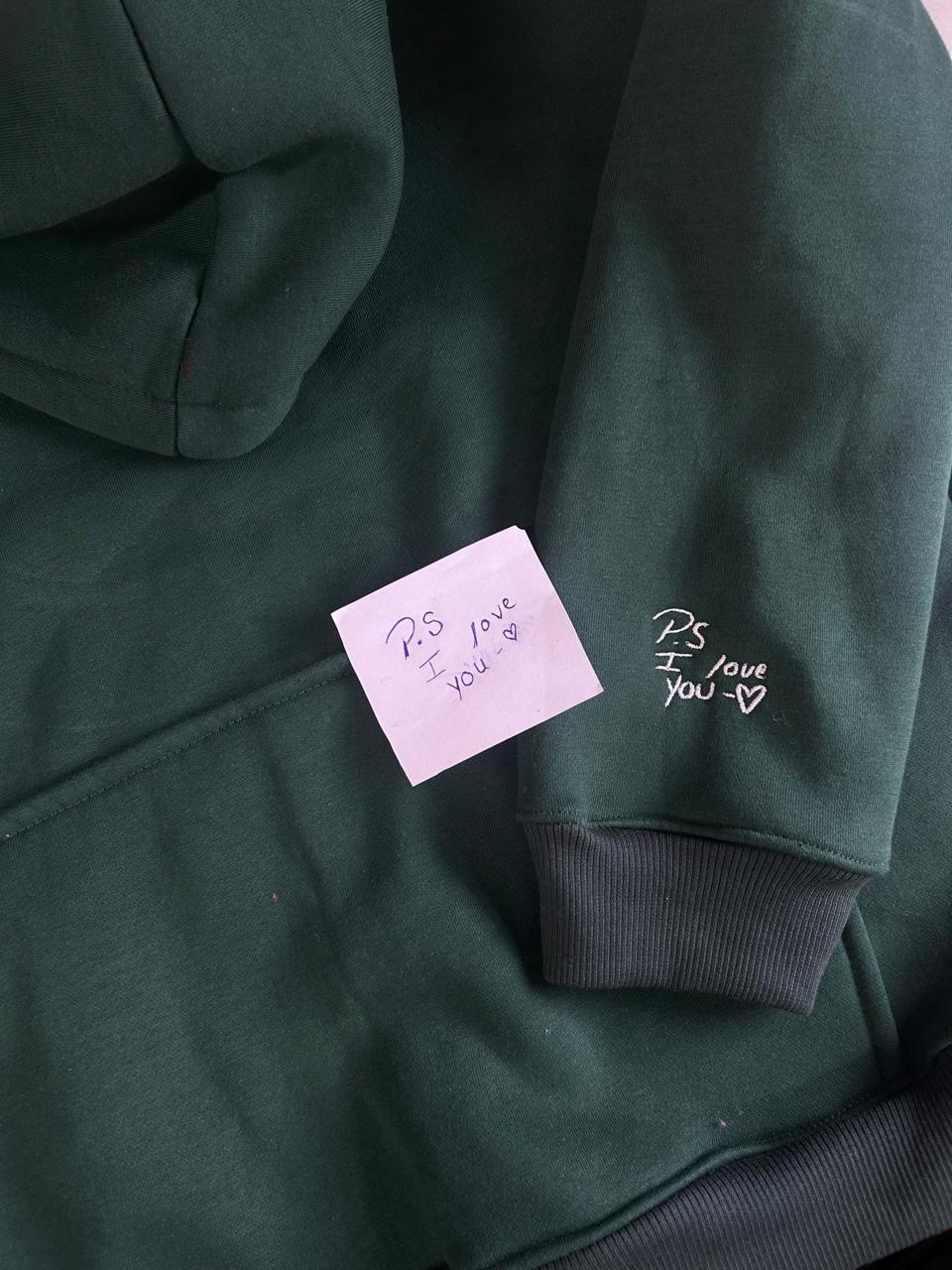 Custom Handwriting Embroidery