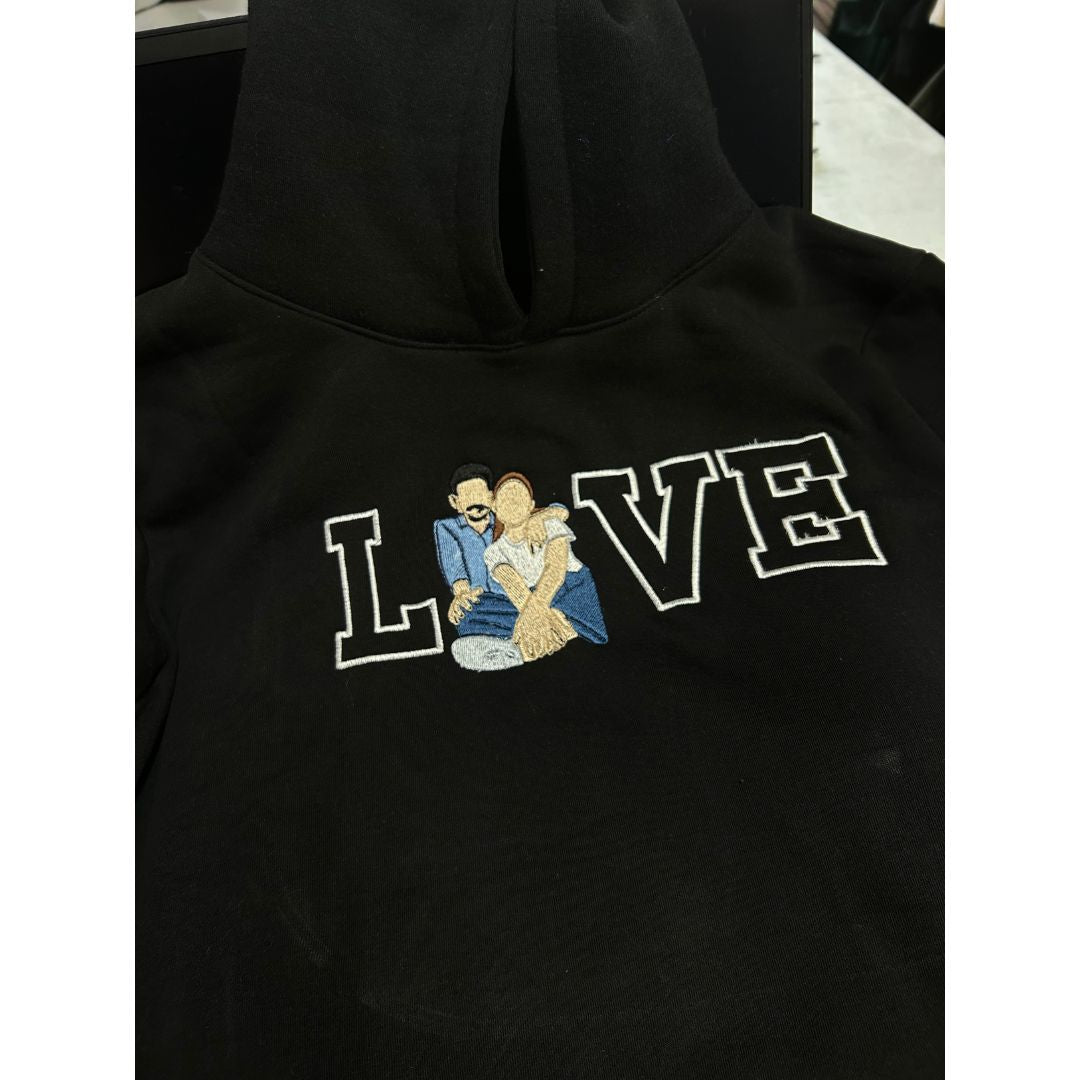 Photo Embroidery Love L(photo)VE