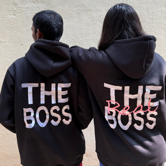 The Boss, The Real Boss Hoodie Combo